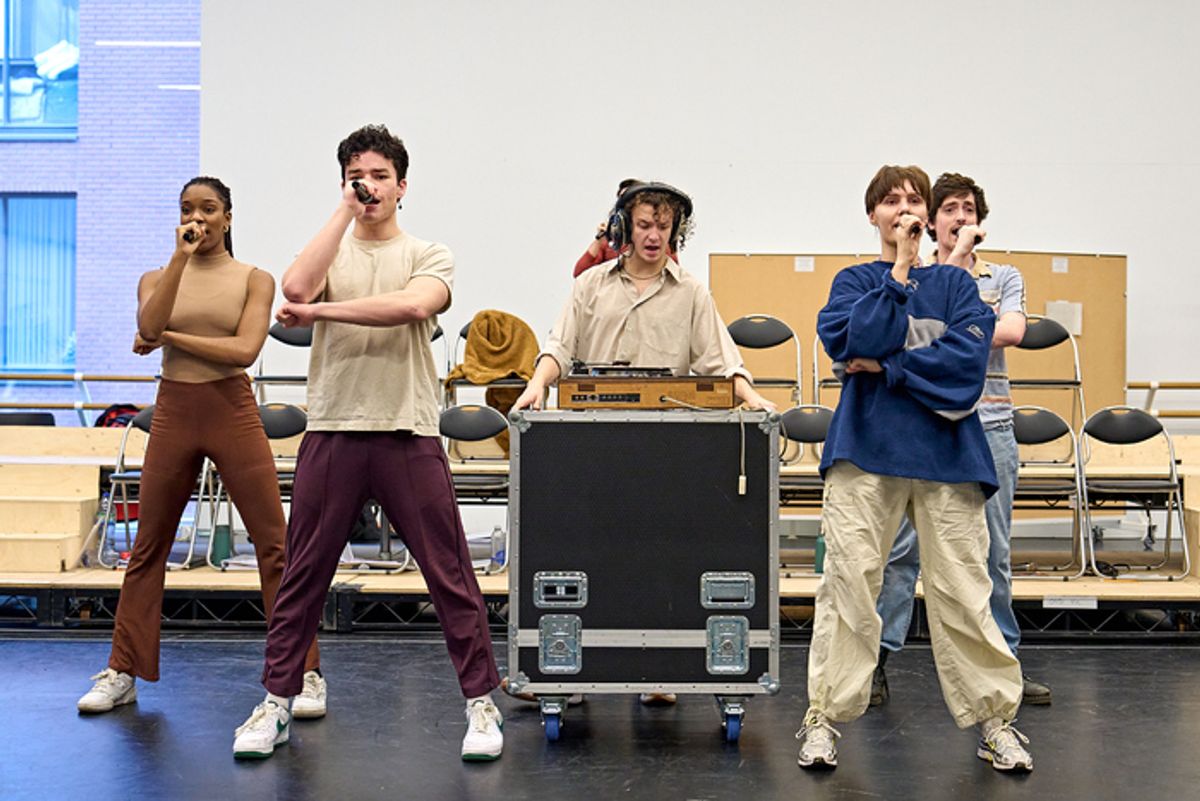 Tamara Tare, Jason Battersby, Rhys Wilkinson, Collette Guitart, Dyd Wynford at 