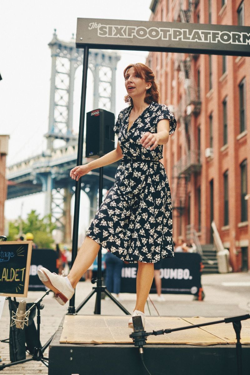 Camila Aldet, an Argentinian making her way to Broadway  Image