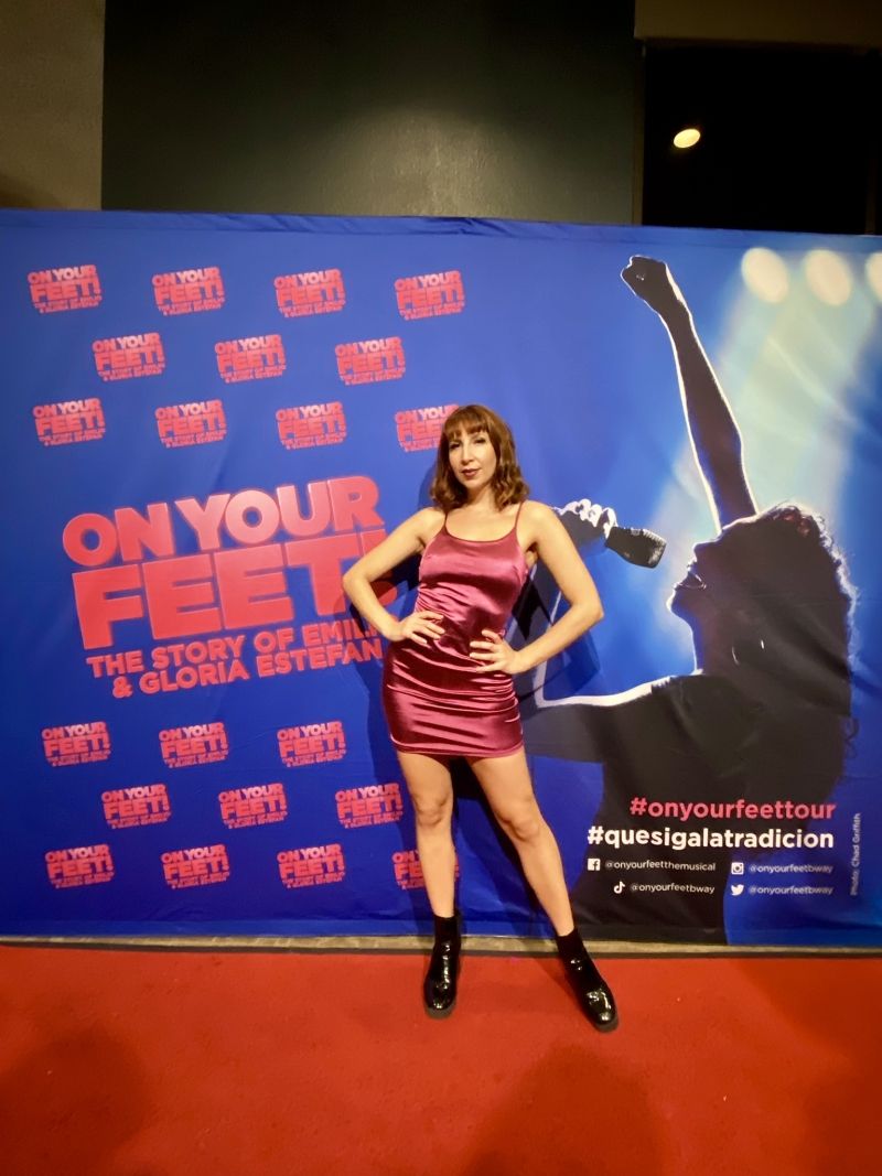 Camila Aldet, an Argentinian making her way to Broadway  Image