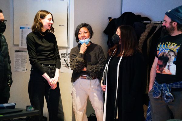 Renata Friedman, Linda Cho, Dori Bernstein Photo