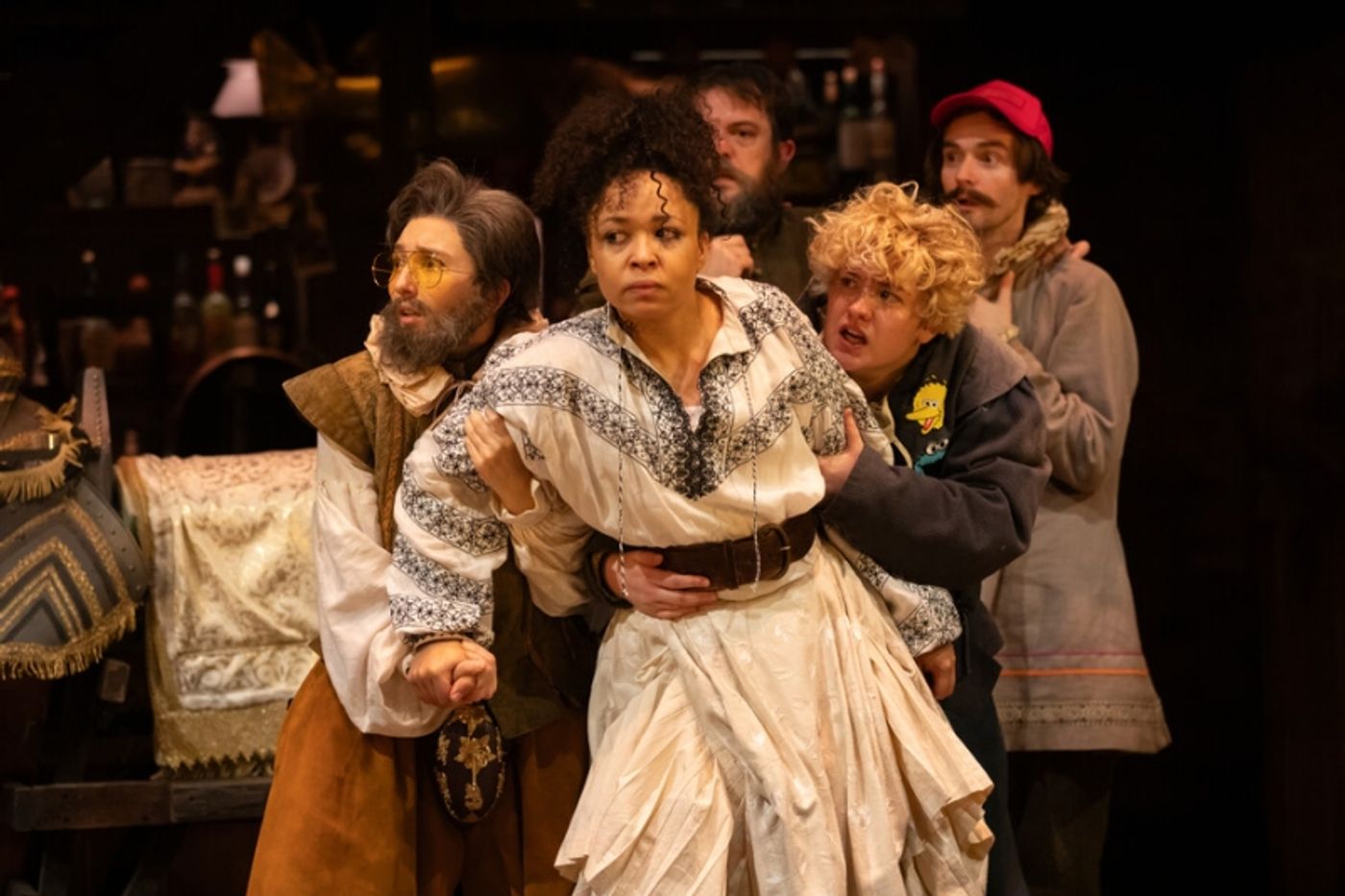 Guest Blog: 'It's a Wild Ride of a Show': Actor Aruhan Galieva on Codpieces, Blood Bags and Having a Blast in THE FAIR MAID OF THE WEST  Image