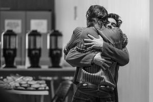 Keaton Hentoff-Killian, Grant Gustin @ BroadwayWorld Keaton Hentoff-Killian, Grant Gustin Photo