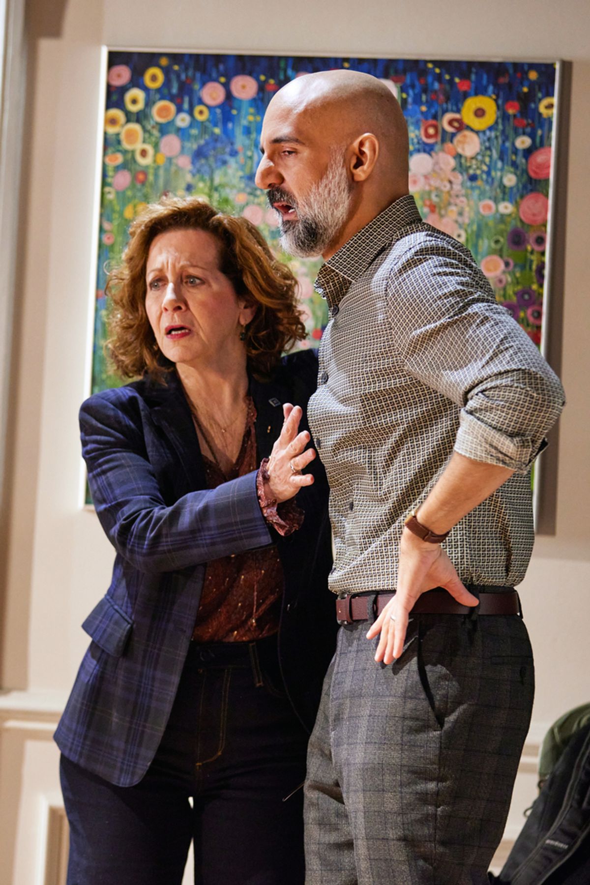 Betsy Aidem, Nael Nacer at 