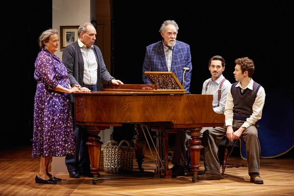 Nancy Robinette, Daniel Oreskes, Richard Masur, Ari Brand, Ethan Haberfield Photo
