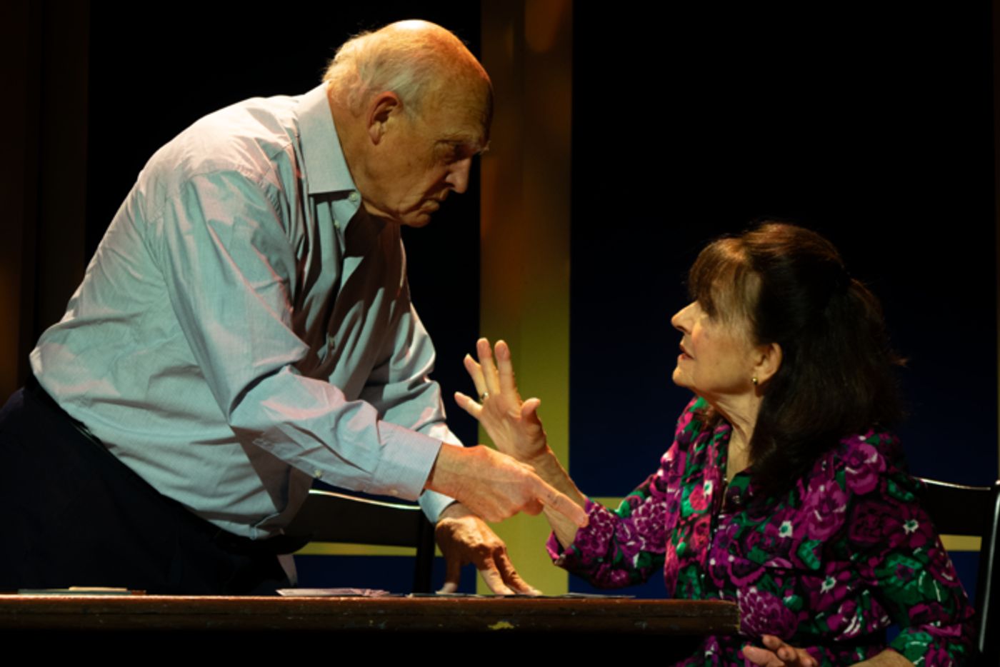 Photos: First Look at Bradlee & Marci Bing in Theatre Three's THE GIN GAME Photos: First Look at Bradlee & Marci Bing in Theatre Three's THE GIN GAME Image