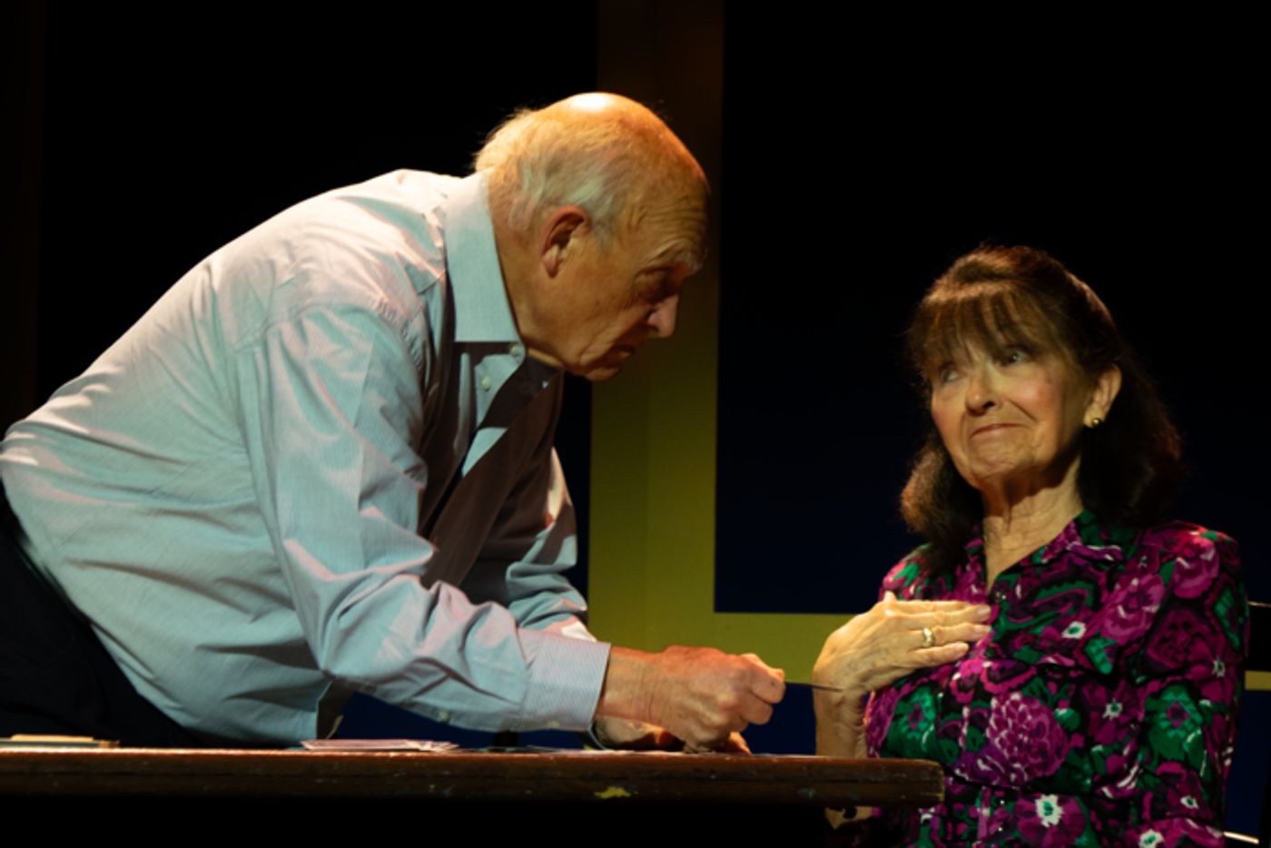 Photos: First Look at Bradlee & Marci Bing in Theatre Three's THE GIN GAME Photos: First Look at Bradlee & Marci Bing in Theatre Three's THE GIN GAME Image