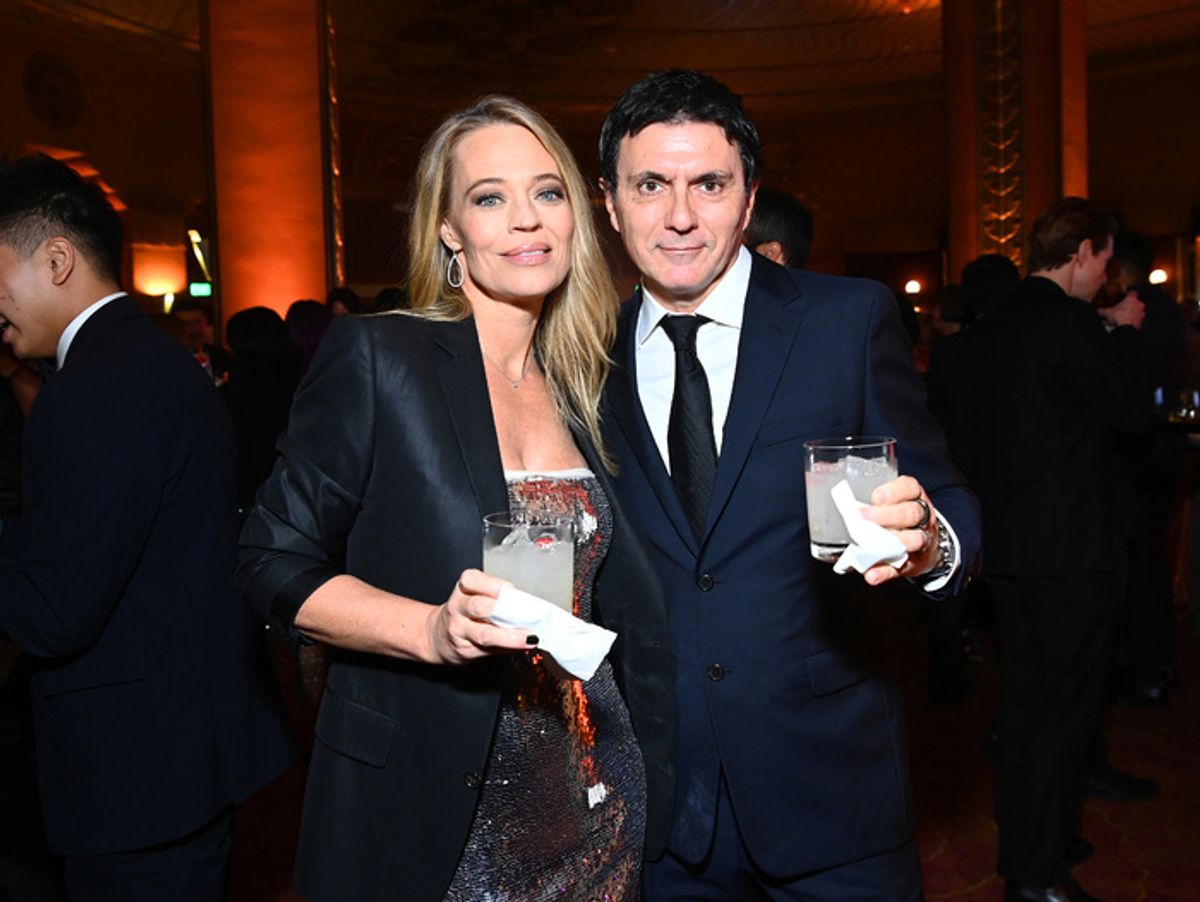 Jeri Ryan and Christophe Eme at 