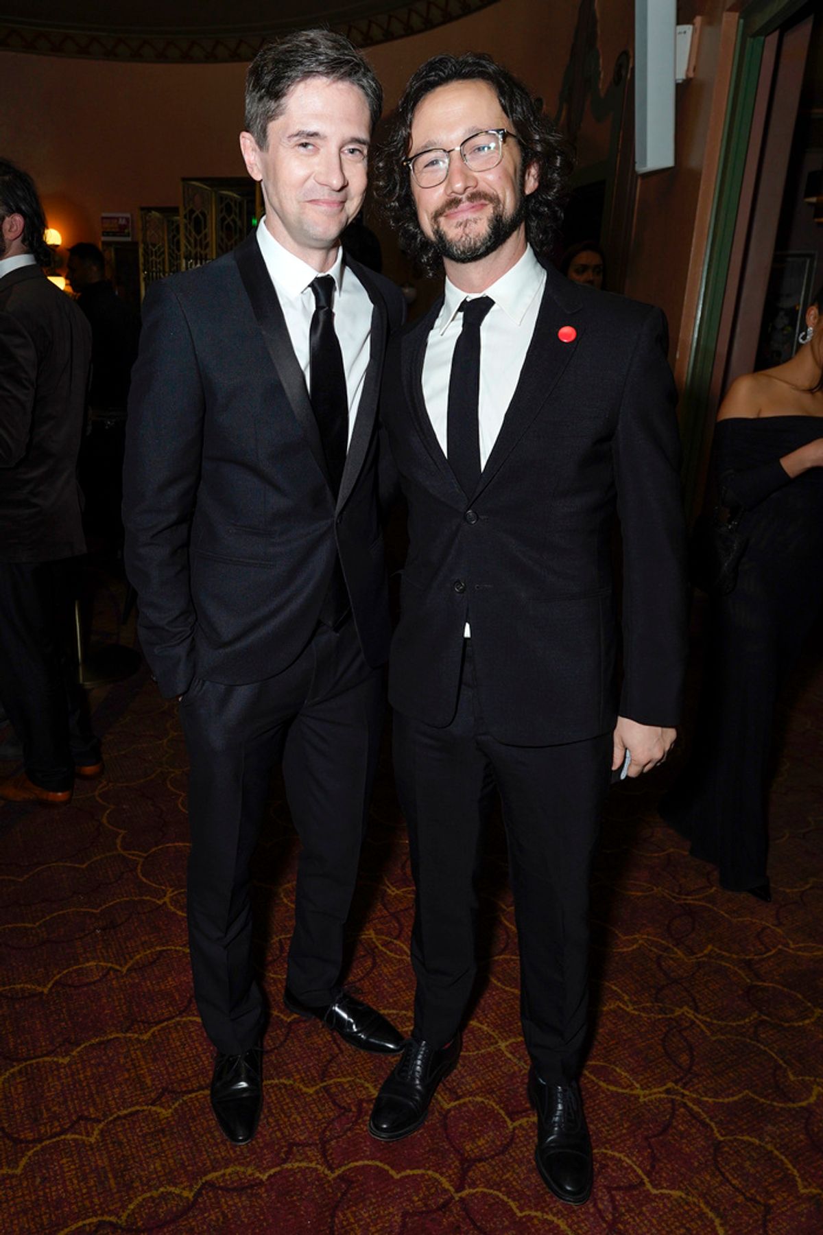 Topher Grace and Joseph Gordon-Levitt at 