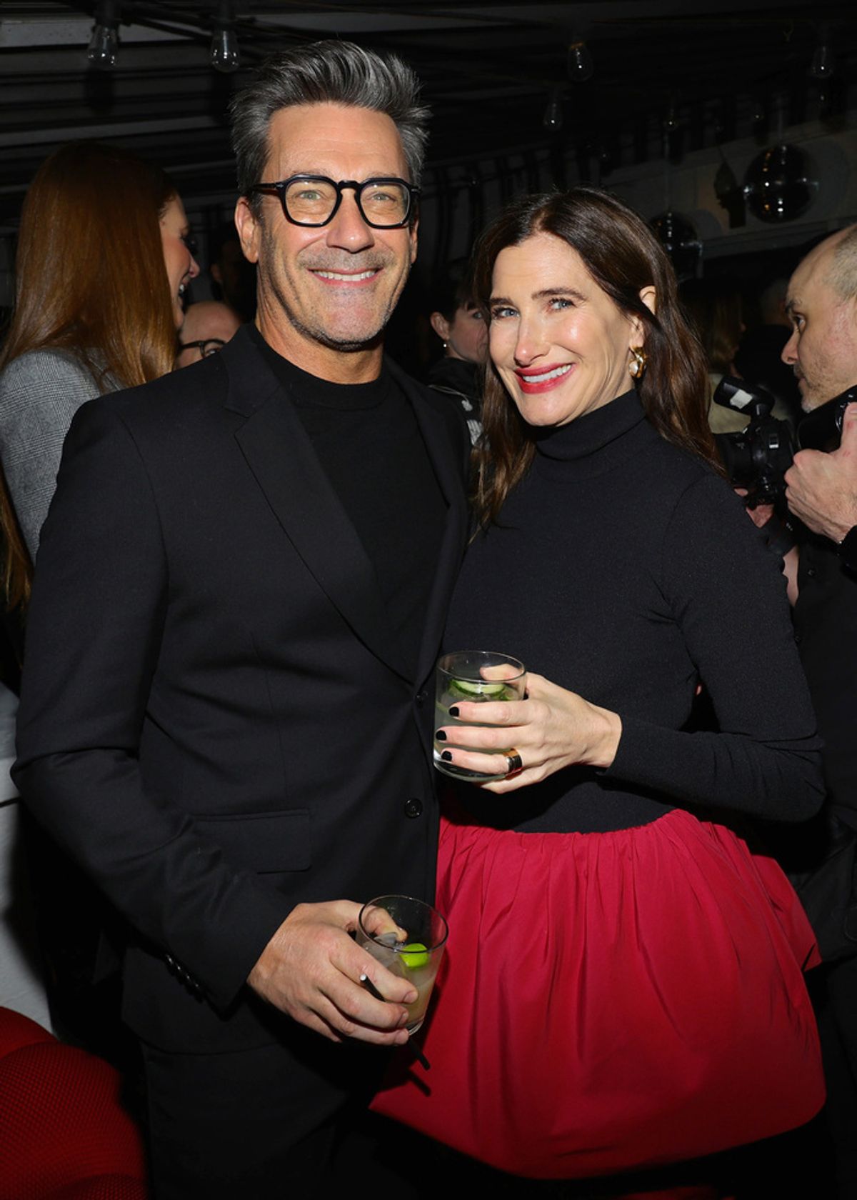 Jon Hamm and Kathryn Hahn at 