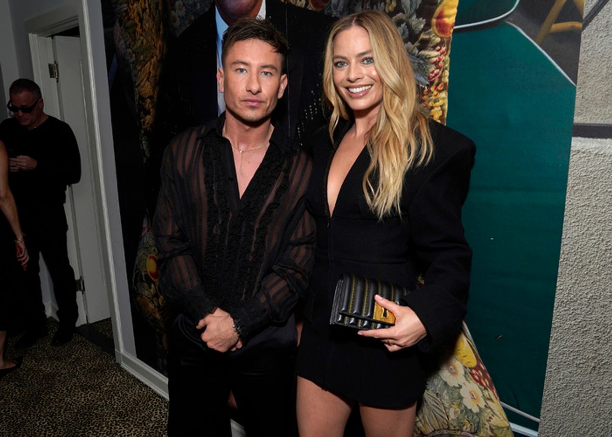 Barry Keoghan and Margot Robbie at 