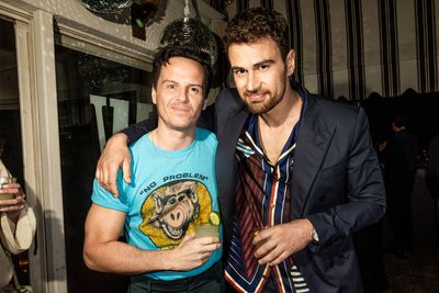 Andrew Scott and Theo James Photo