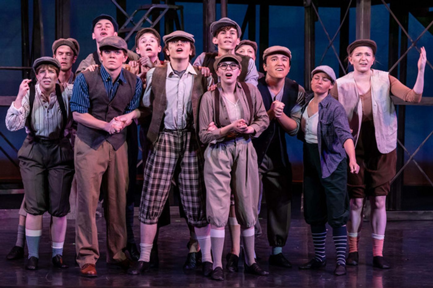 Photos: First Look at Performance Now Theatre Company's NEWSIES at The Lakewood Cultural Center Photos: First Look at Performance Now Theatre Company's NEWSIES at The Lakewood Cultural Center Image