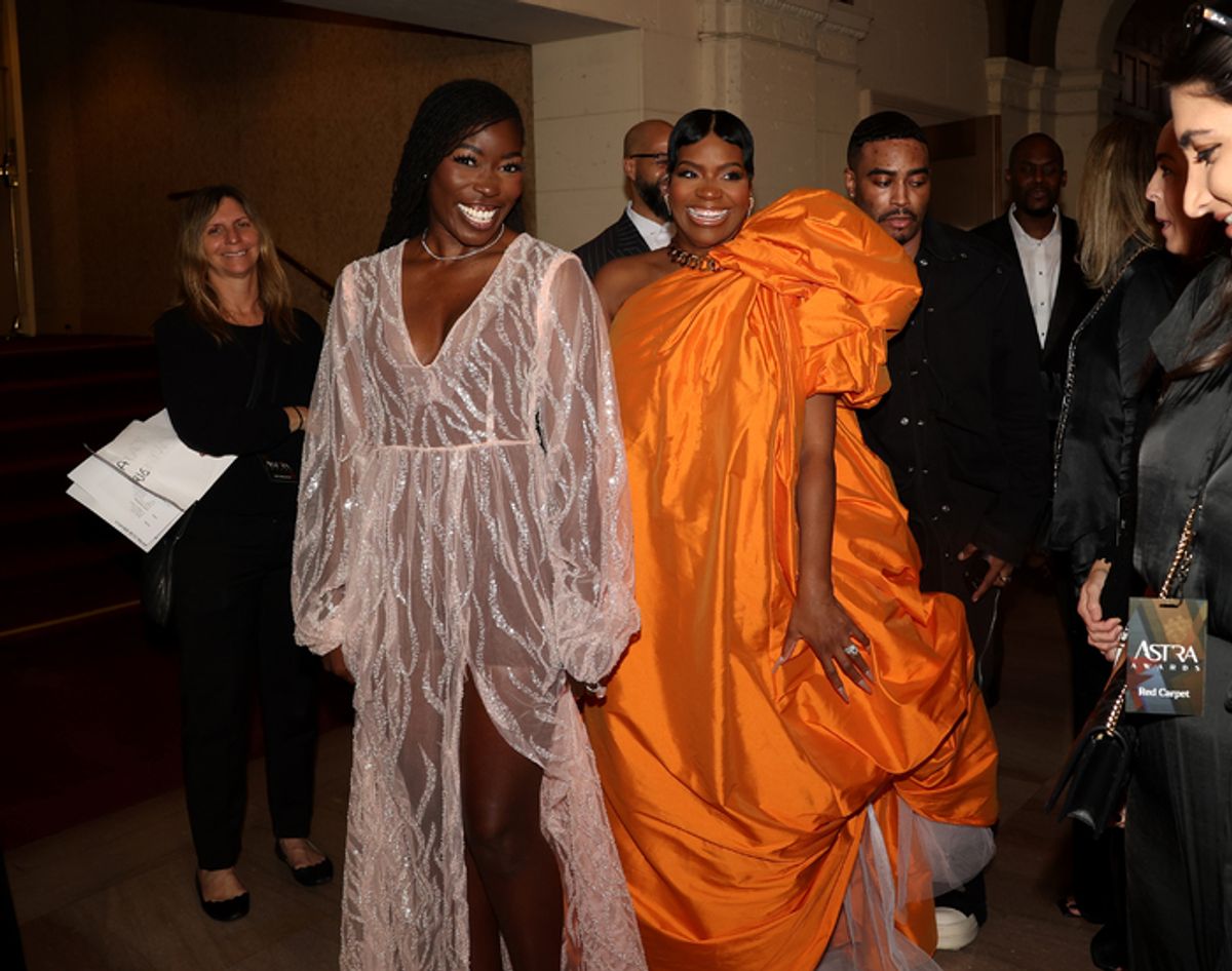 Aba Arthur and Fantasia Barrino at 