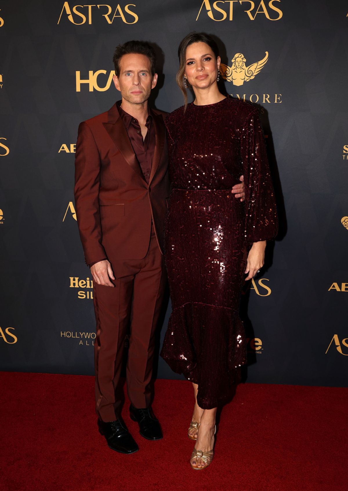 Glenn Howerton and Jill Latiano at 