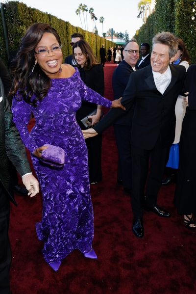 Oprah Winfrey and Willem Dafoe Photo