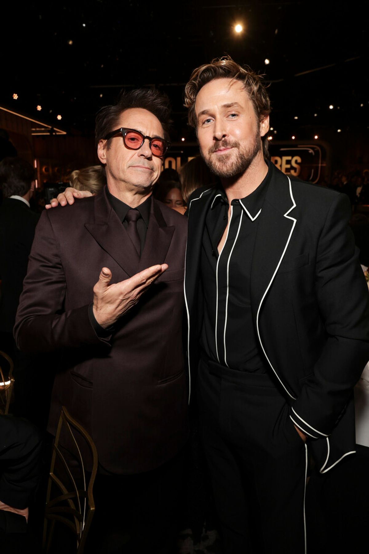 Robert Downey Jr. and Ryan Gosling at 