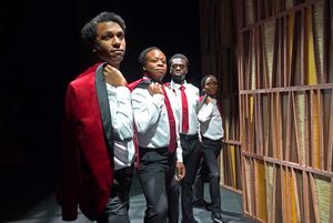 Nick Lyles, Darius-Anthony Robinson, Kyle Javon and Kareem Mack Photo