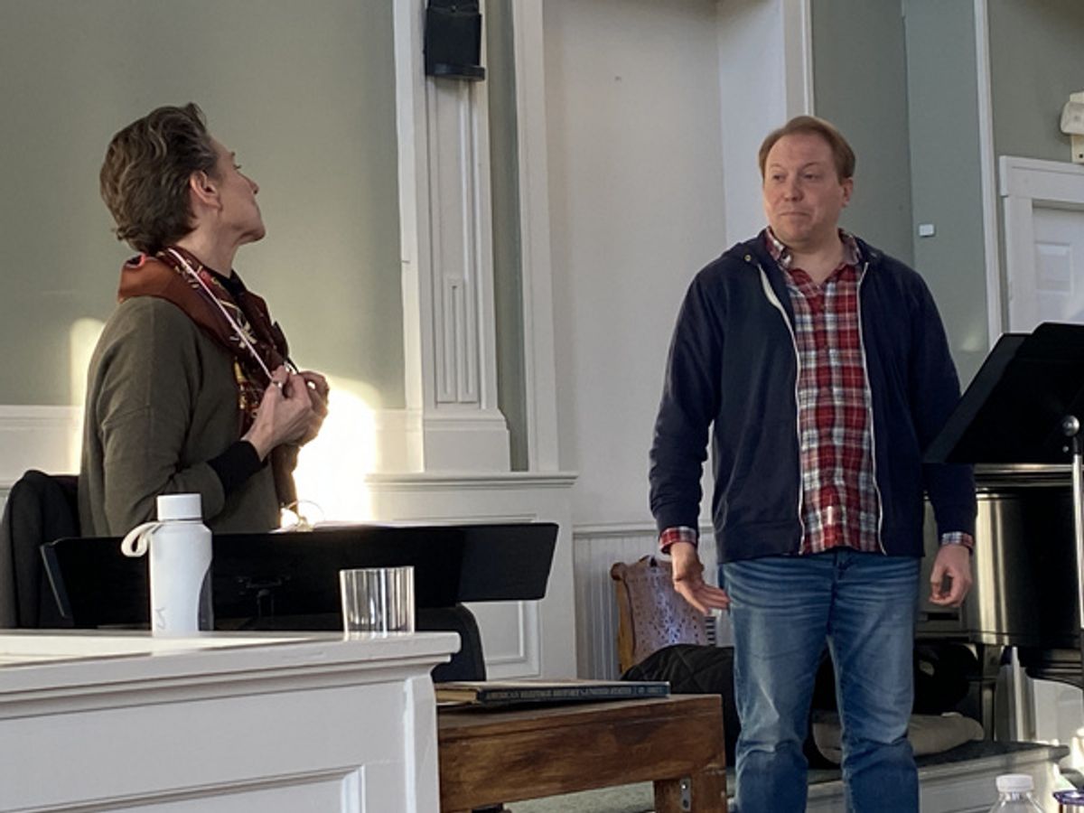 Angela Iannone, Gene Stenger at 