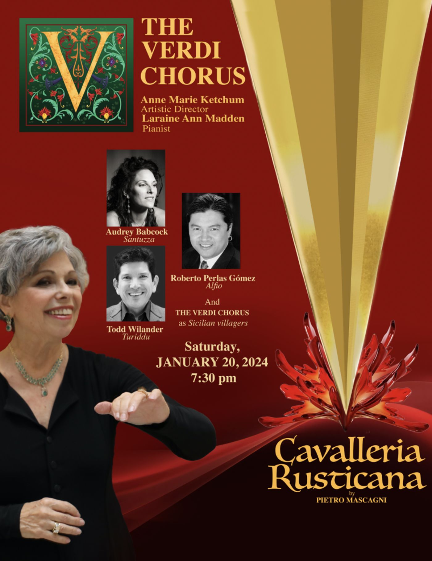 Interview: Award-Winning Mezzo Soprano Audrey Babcock on Portraying Santuzza in Pietro Mascagni's CAVALLERIA RUSTICANA Interview: Award-Winning Mezzo Soprano Audrey Babcock on Portraying Santuzza in Pietro Mascagni's CAVALLERIA RUSTICANA Image