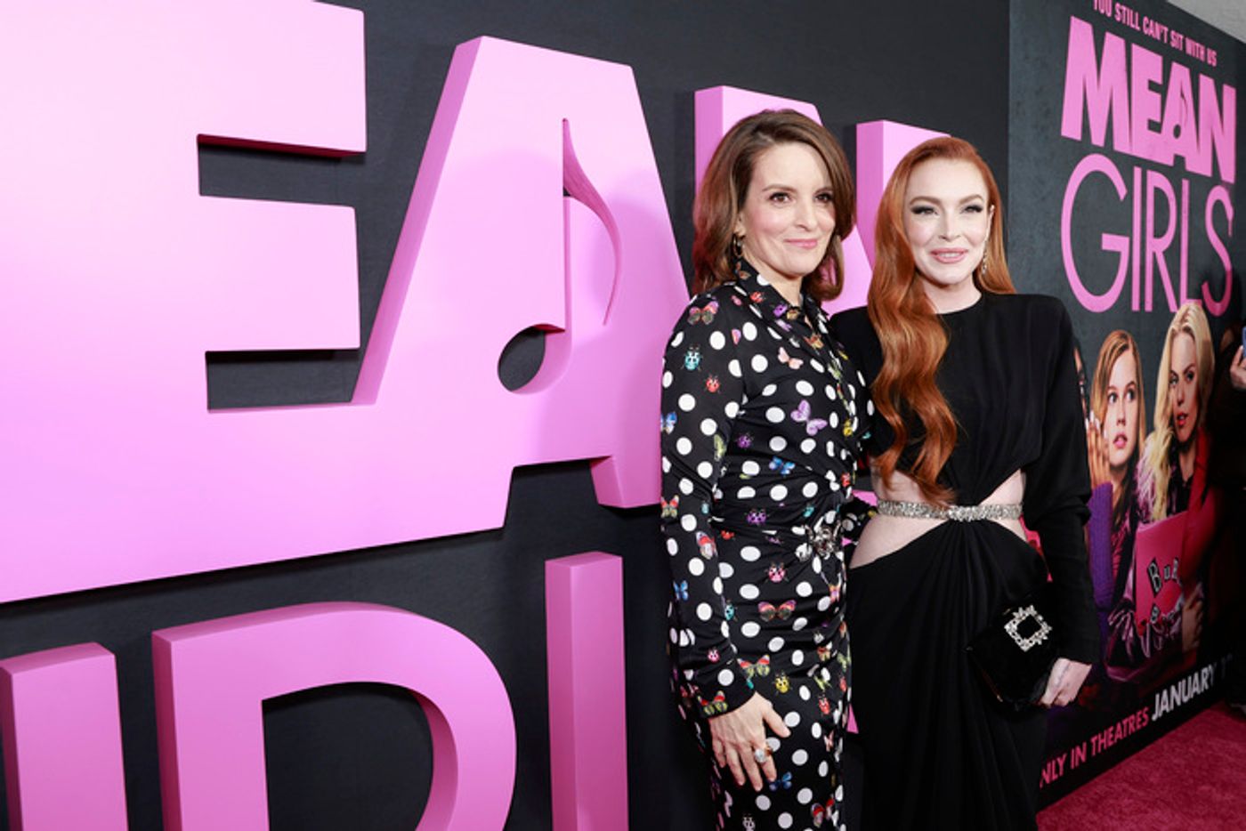 Photos: Inside the MEAN GIRLS Premiere With Tina Fey, Lindsay Lohan, Reneé Rapp & More  Image