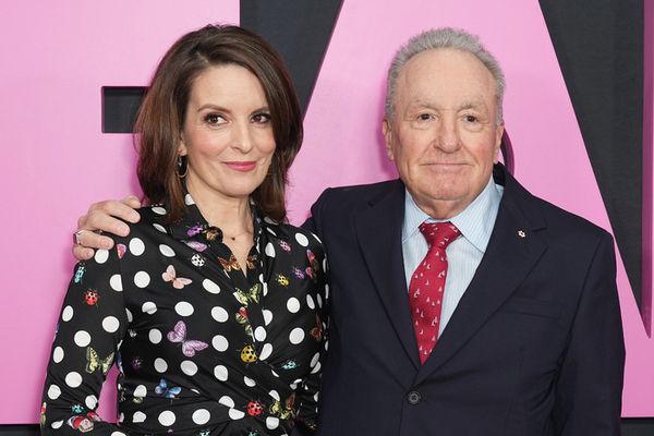 Producer Lorne Michaels and Lindsay Lohan Photo