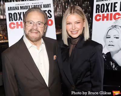 Producer Barry Weissler and Ariana Madix Photo
