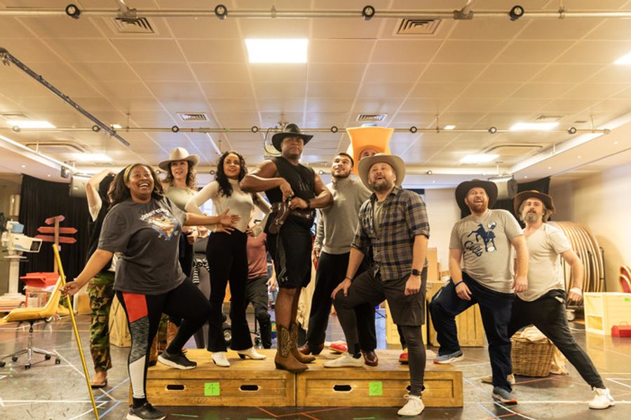 Photos: Go Inside Rehearsals for BRONCO BILLY - THE MUSICAL Image