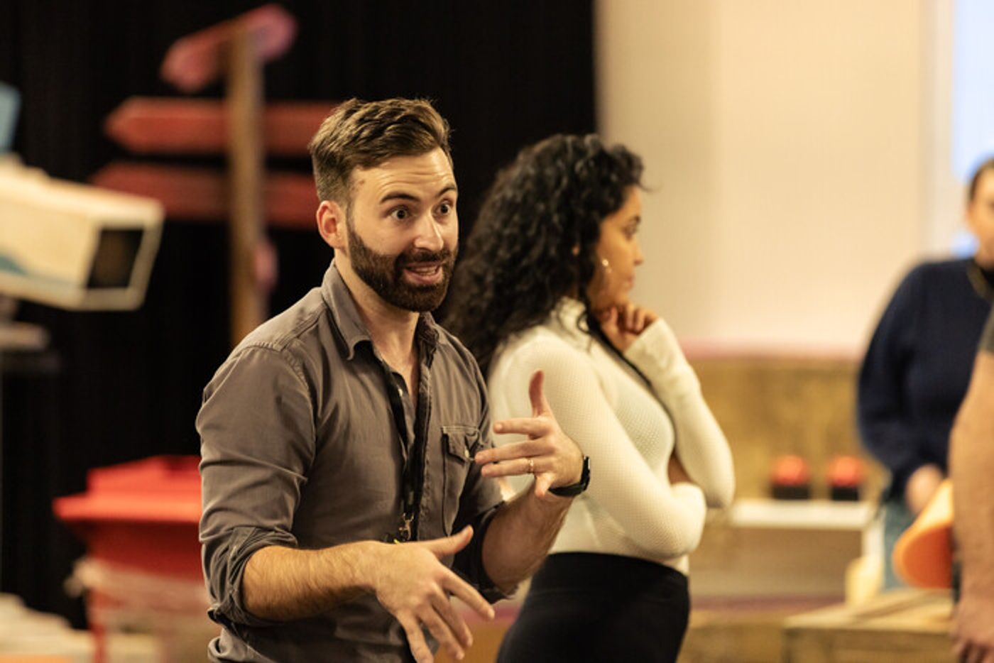 Photos: Go Inside Rehearsals for BRONCO BILLY - THE MUSICAL  Image