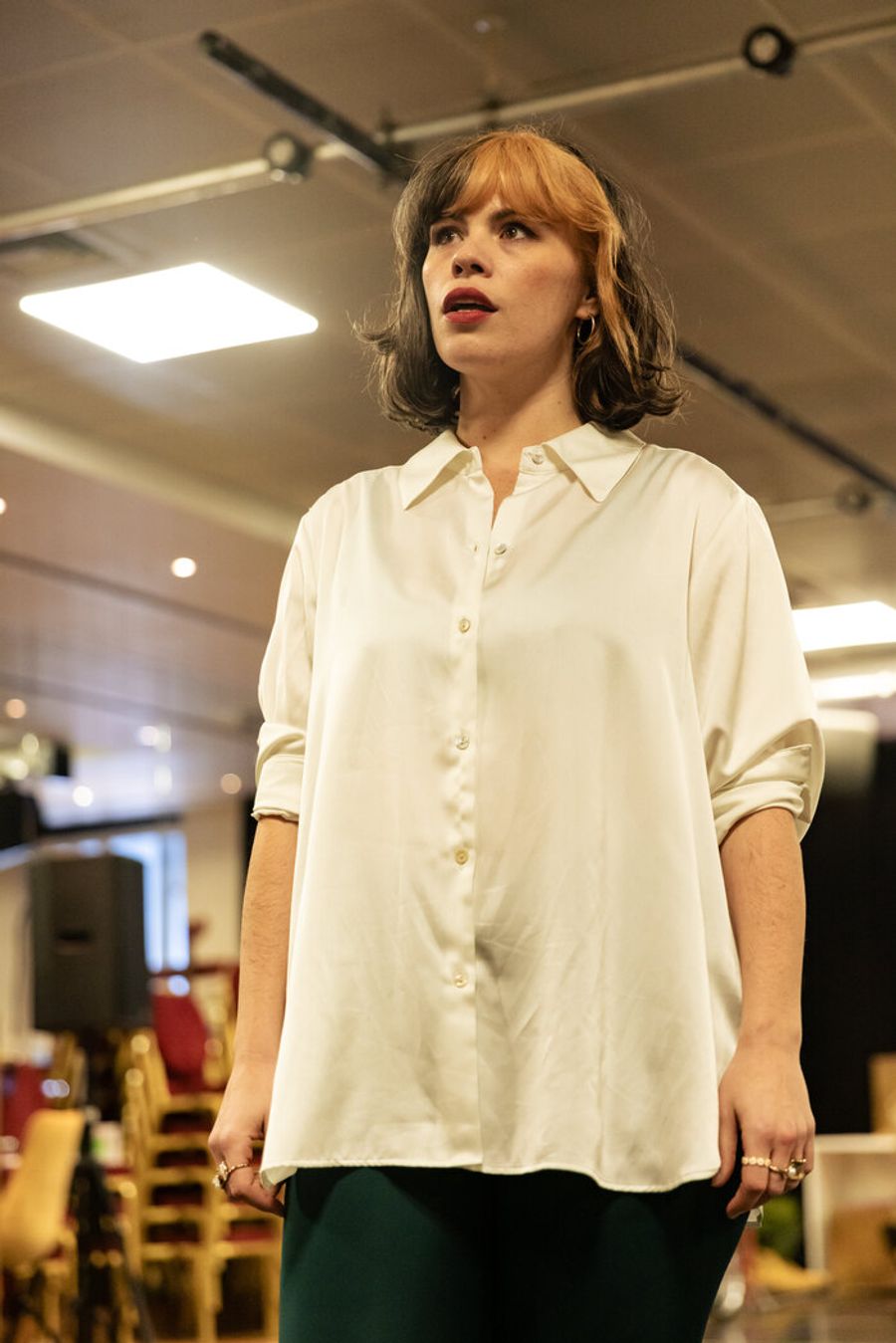 Photos: Go Inside Rehearsals for BRONCO BILLY - THE MUSICAL Image