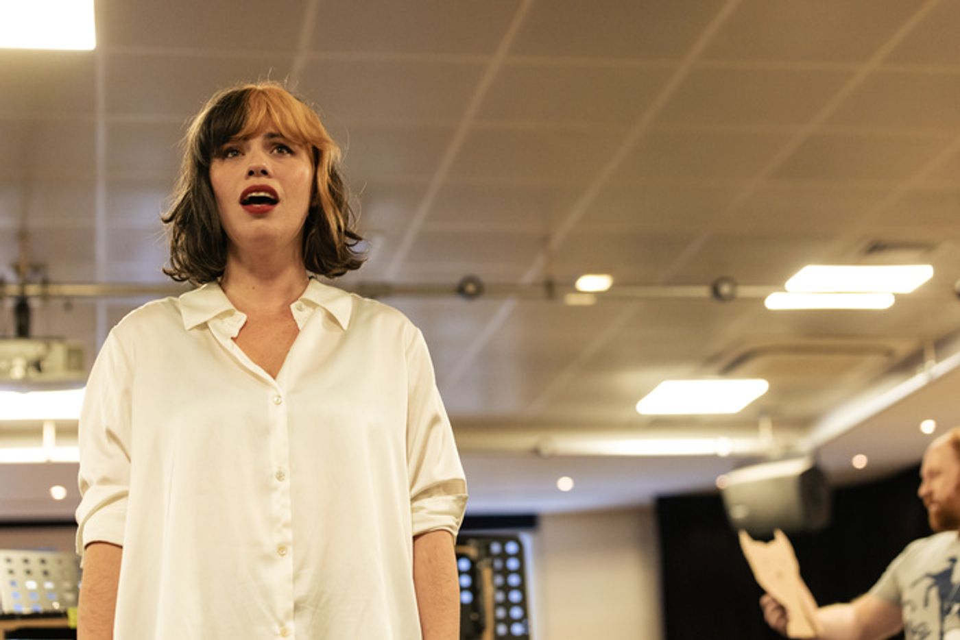 Photos: Go Inside Rehearsals for BRONCO BILLY - THE MUSICAL  Image