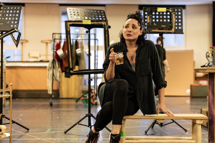 Photos: Go Inside Rehearsals for BRONCO BILLY - THE MUSICAL Image