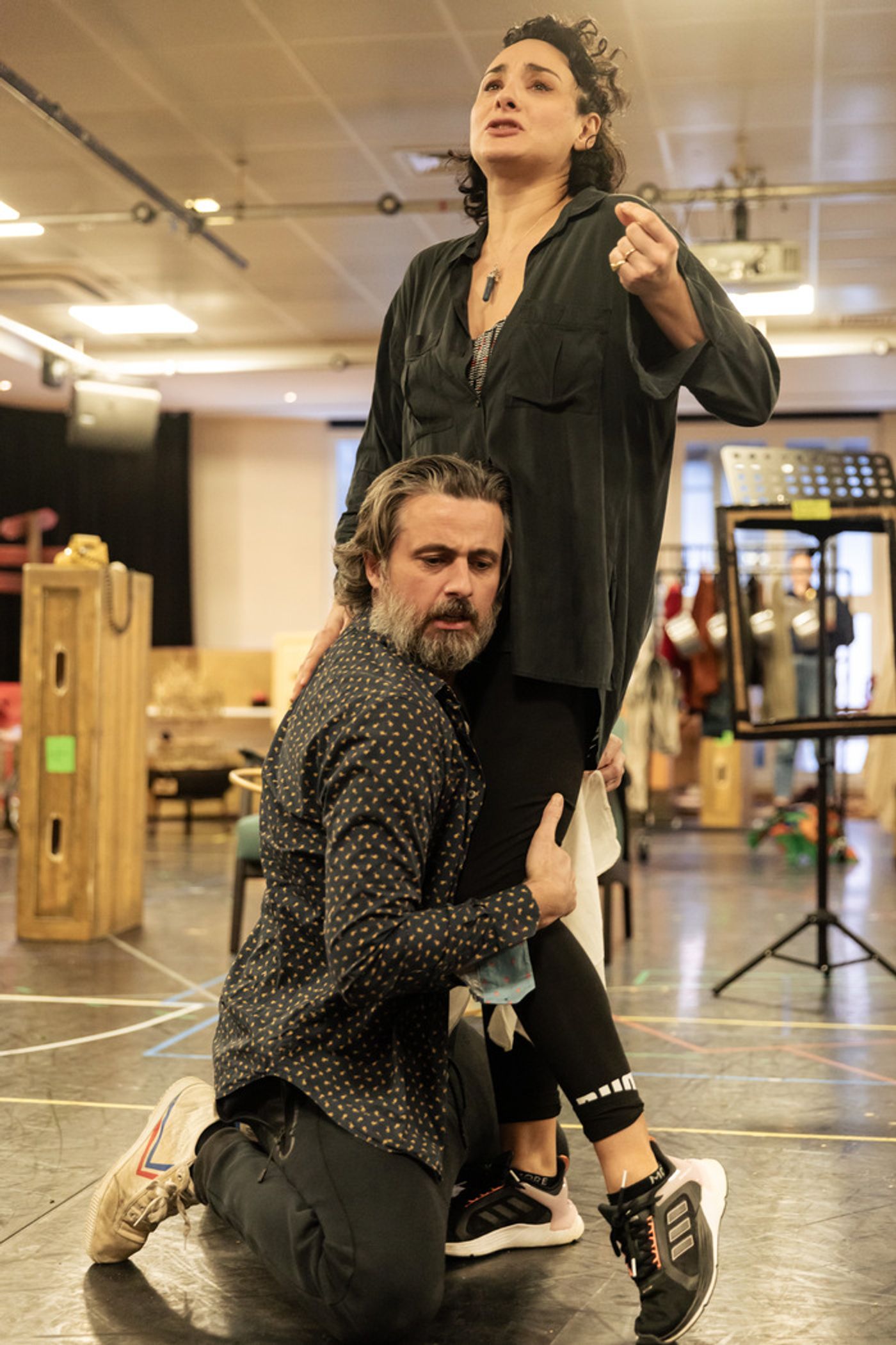 Photos: Go Inside Rehearsals for BRONCO BILLY - THE MUSICAL  Image