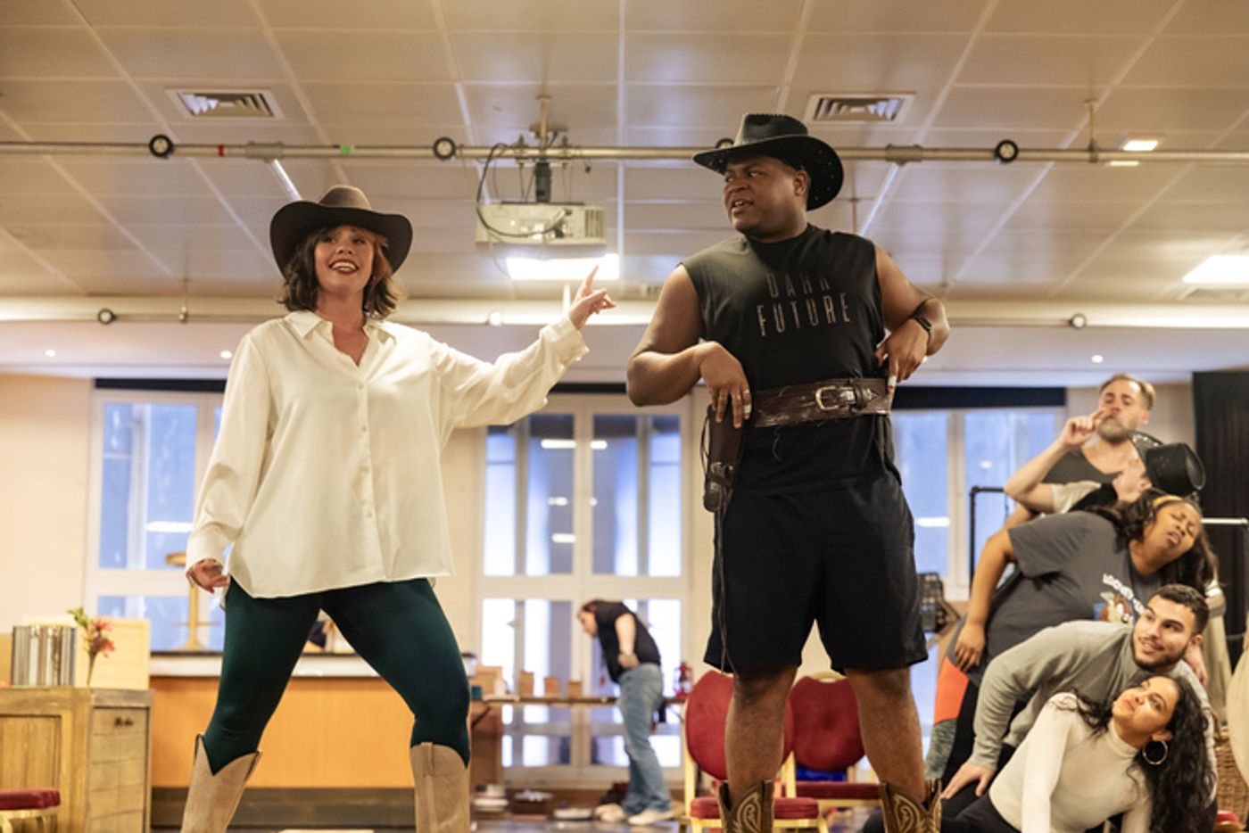 Photos: Go Inside Rehearsals for BRONCO BILLY - THE MUSICAL  Image