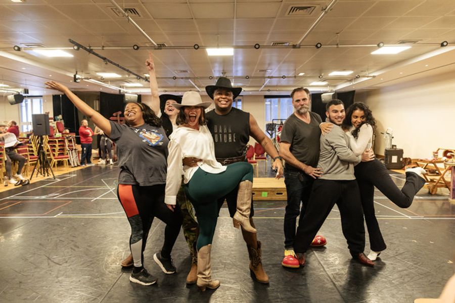Photos: Go Inside Rehearsals for BRONCO BILLY - THE MUSICAL Image