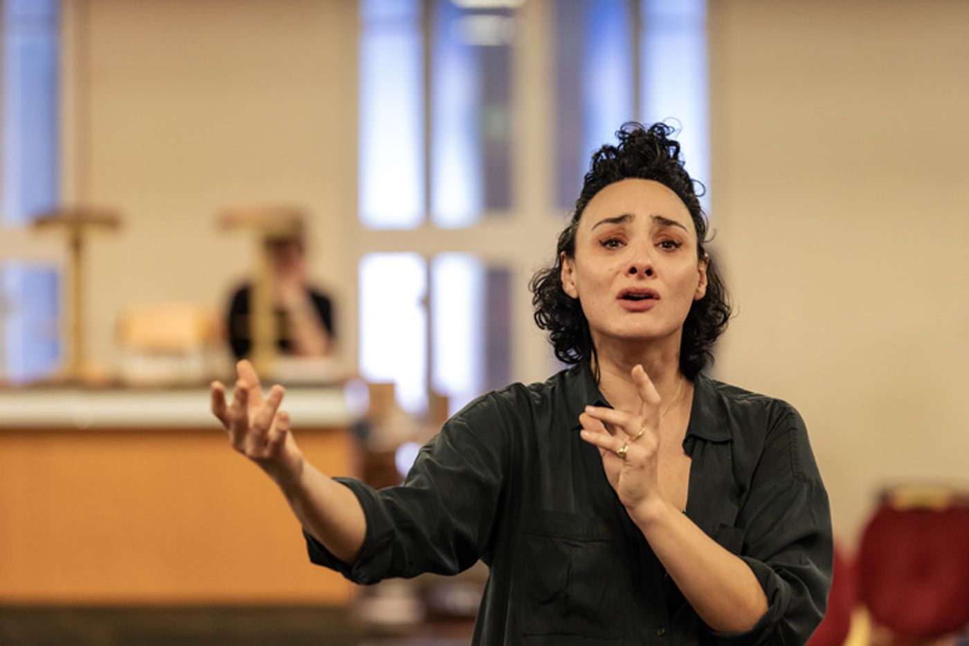 Photos: Go Inside Rehearsals for BRONCO BILLY - THE MUSICAL  Image