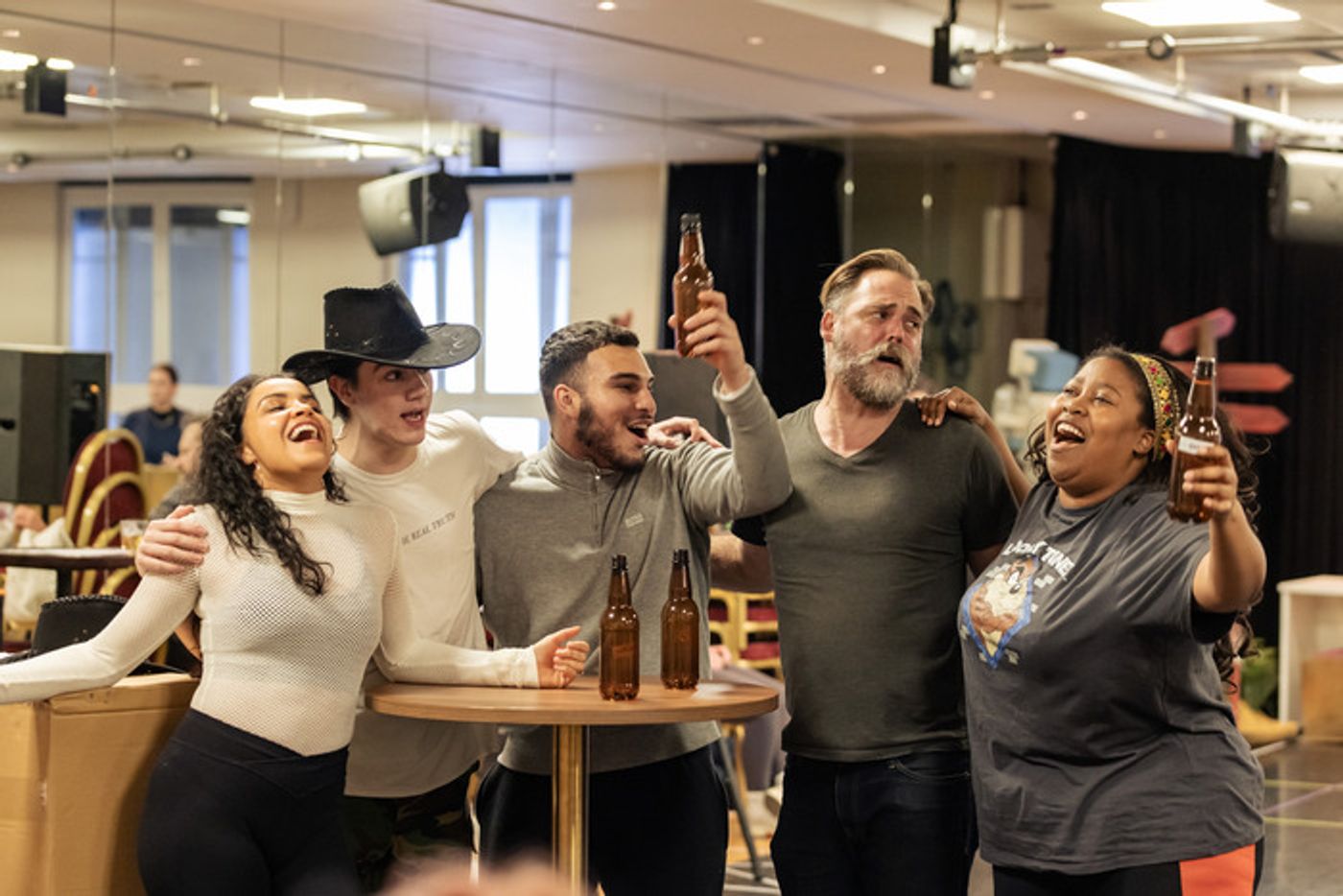 Photos: Go Inside Rehearsals for BRONCO BILLY - THE MUSICAL  Image
