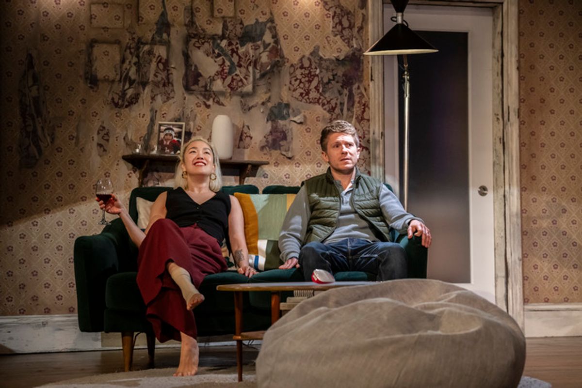 Vera Chok, George Rainsford at 