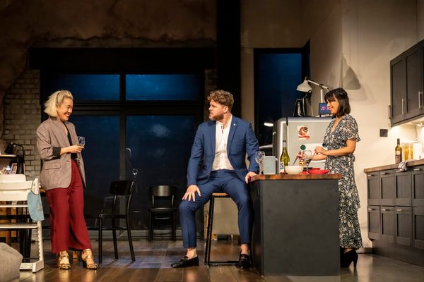 Vera Chok, Jay McGuiness, Fiona Wade Photo