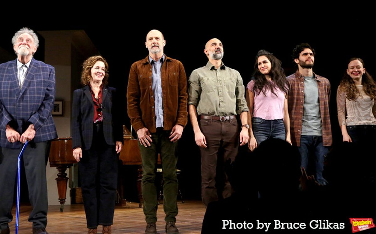 Richard Masur, Betsy Aidem, Anthony Edwards, Nael Nacer, Francis Benhamou, Aria Shahghasemi and Molly Ranson at 