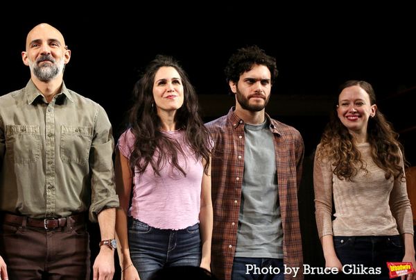 Nael Nacer, Francis Benhamou, Aria Shahghasemi and Molly Ranson Photo