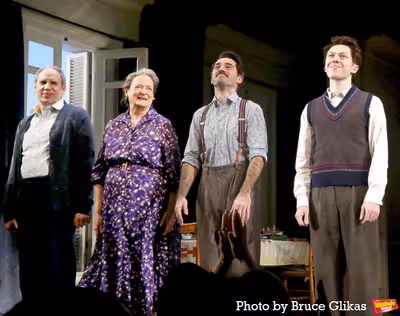 Daniel Oreskes, Nancy Robinette, Ari Brand and Ethan Haberfield Photo