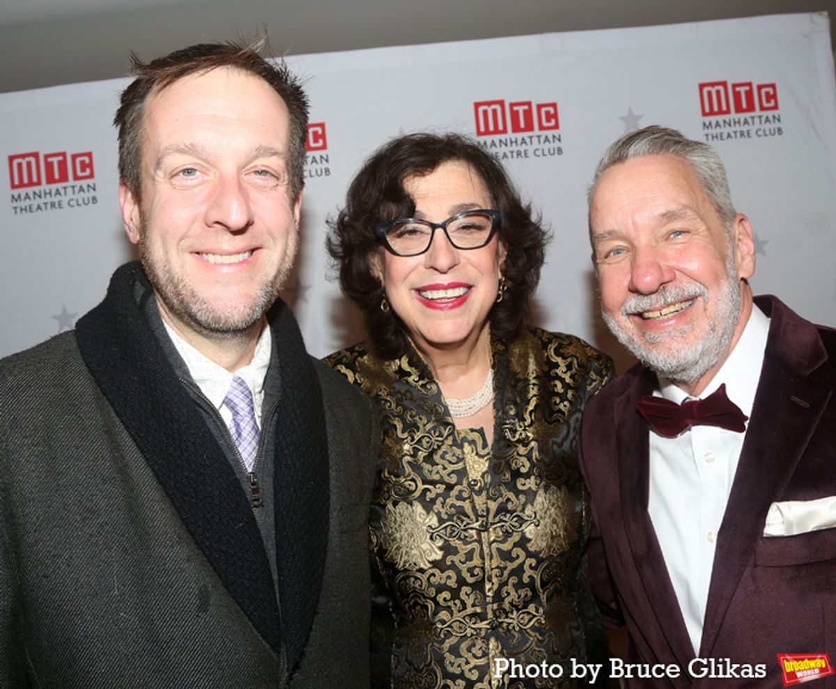 Manhattan Theatre Club Director of Artistic Producing Stephen M. Kaus, Steve Kaus, Manhattan Theatre Club Artistic Director Lynne Meadow and Manhattan Theatre Club Executive Director Chris Jennings at 
