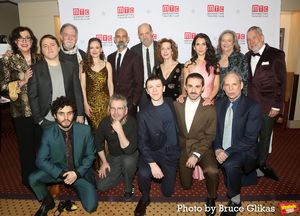MTC Artistic Director Lynne Meadow, Playwright Joshua Harmon, Richard Masur, Molly Ranson, Nael Nacer, Anthony Edwards, Betsy Aidem, Francis Benhamou, Nancy Robinette and MTC Executive Director Chris Jennings
(Bottom Row L-R) Aria Shahghasemi, Director David Cromer, Ethan Haberfield, Ari Brand and Daniel Oreskes @ BroadwayWorld MTC Artistic Director Lynne Meadow, Playwright Joshua Harmon, Richard Masur, Molly Ra Photo