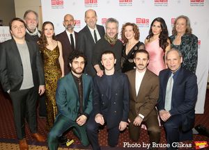 Playwright Joshua Harmon, Richard Masur, Molly Ranson, Nael Nacer, Anthony Edwards, Betsy Aidem, Francis Benhamou and Nancy Robinette
(Bottom Row L-R) Aria Shahghasemi, Director David Cromer, Ethan Haberfield, Ari Brand and Daniel Oreskes @ BroadwayWorld Playwright Joshua Harmon, Richard Masur, Molly Ranson, Nael Nacer, Anthony Edwards, B Photo