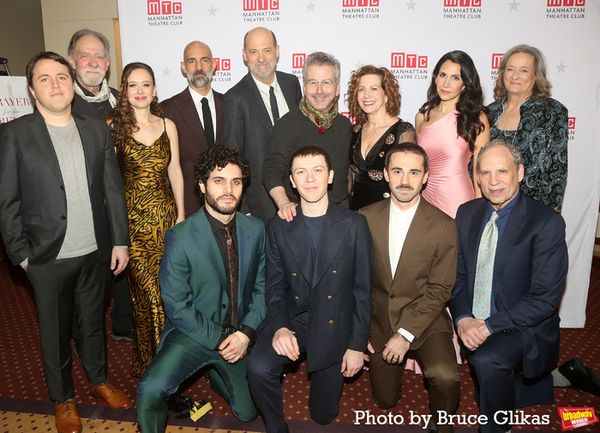 Playwright Joshua Harmon, Richard Masur, Molly Ranson, Nael Nacer, Anthony Edwards, B Photo