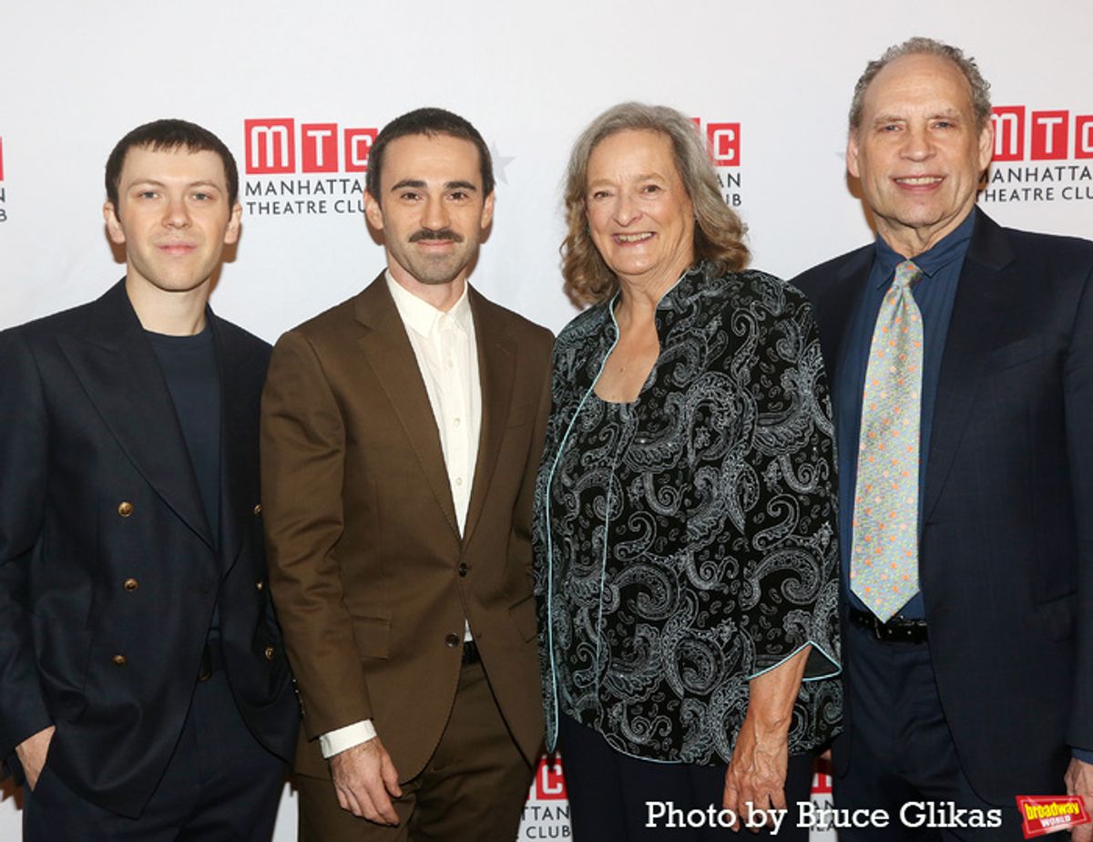 Ethan Haberfield, Ari Brand, Nancy Robinette and Daniel Oreskes at 