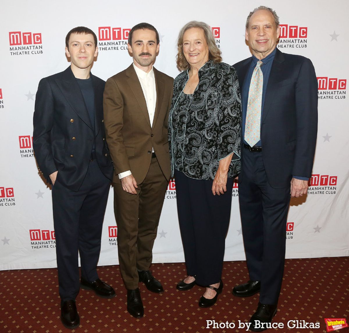 Ethan Haberfield, Ari Brand, Nancy Robinette and Daniel Oreskes at 