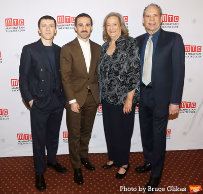 Ethan Haberfield, Ari Brand, Nancy Robinette and Daniel Oreskes Photo