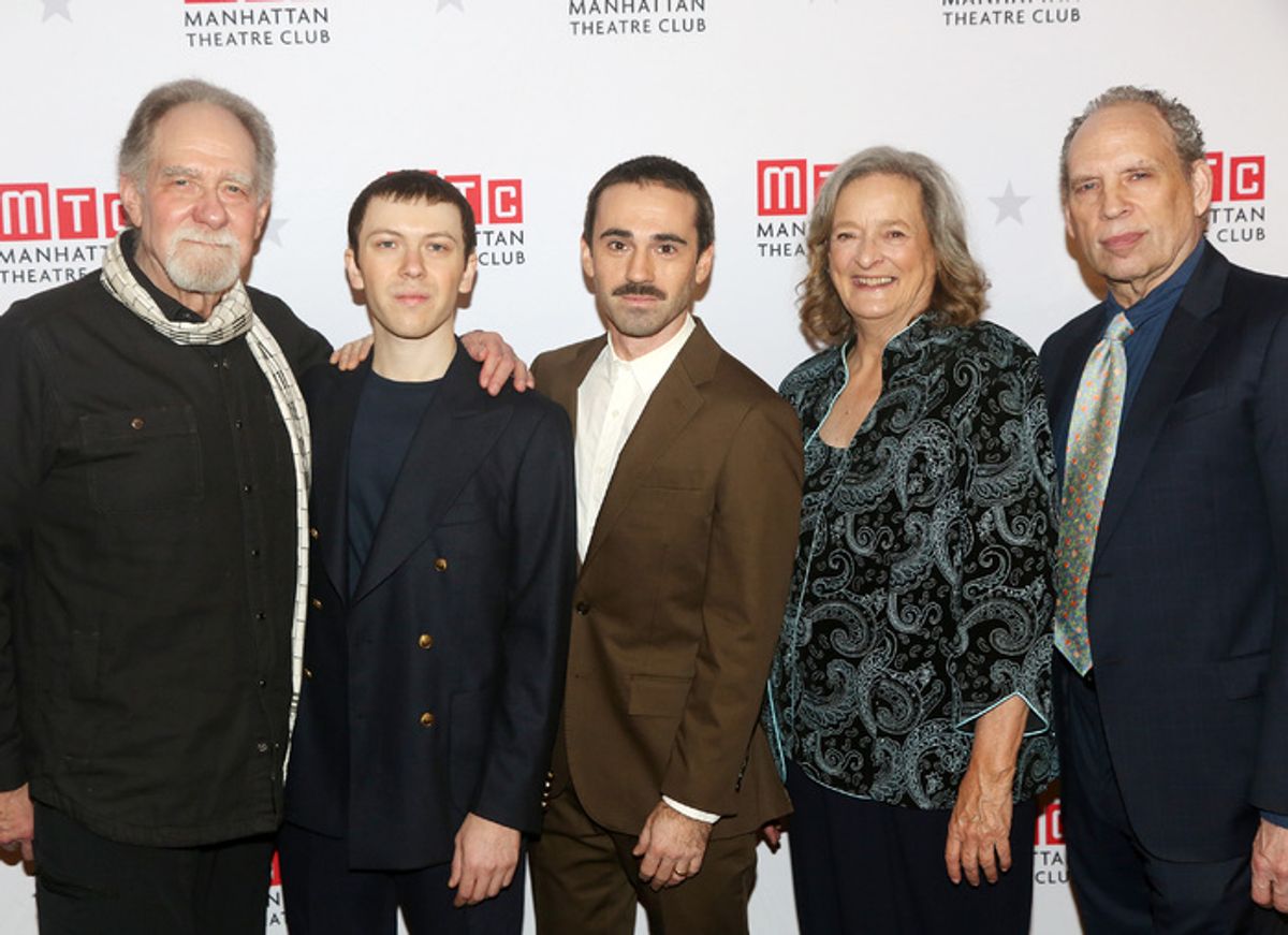 Richard Masur, Ethan Haberfield, Ari Brand, Nancy Robinette and Daniel Oreskes at 