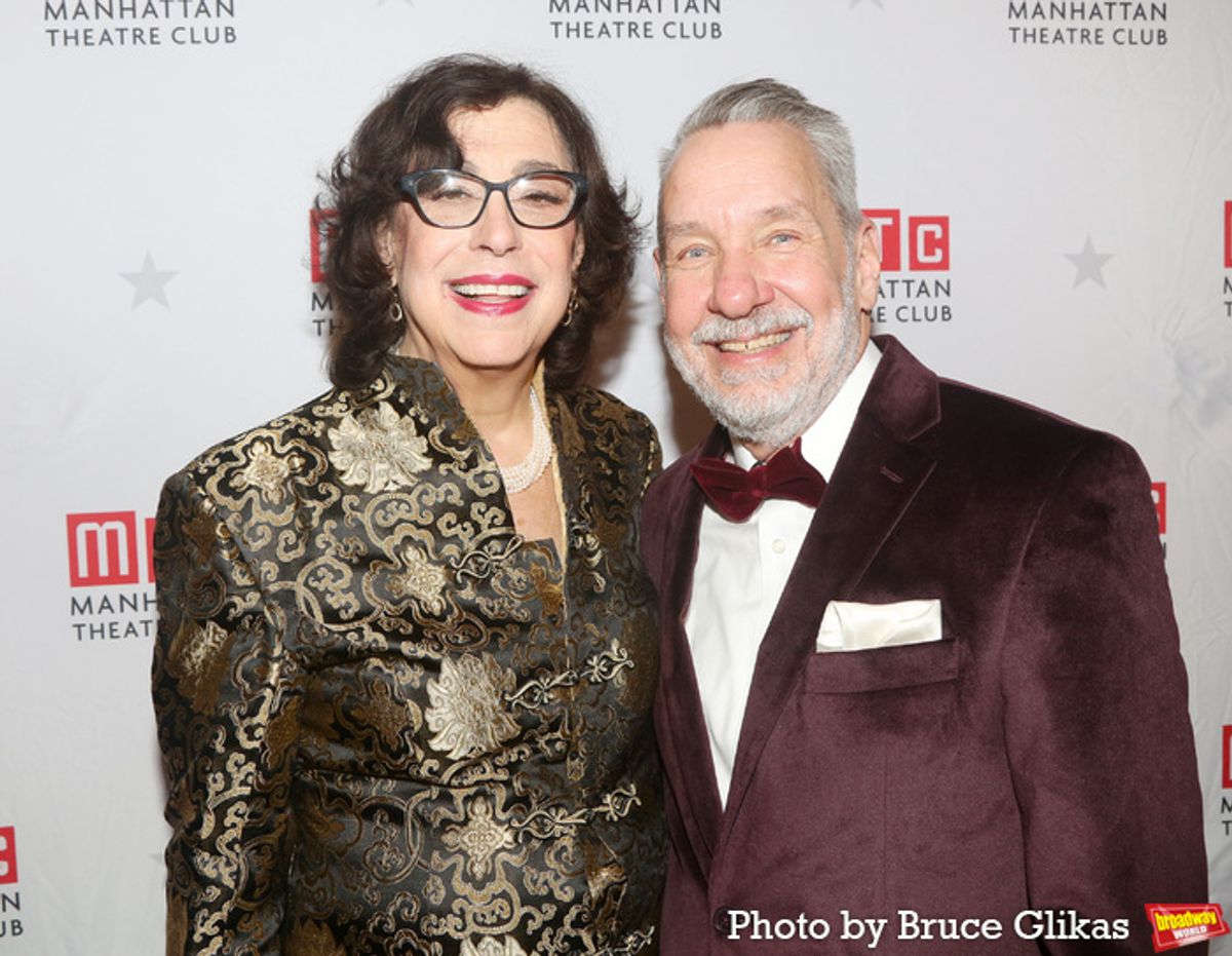 Manhattan Theatre Club Artistic Director Lynne Meadow and Manhattan Theatre Club Executive Director Chris Jennings at 